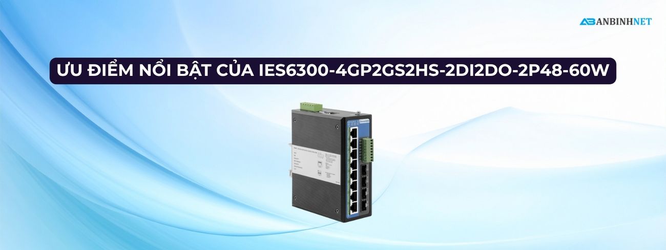 Switch Công Nghiệp 3onedata IES6300-4GP2GS2HS-2DI2DO-2P48-60W