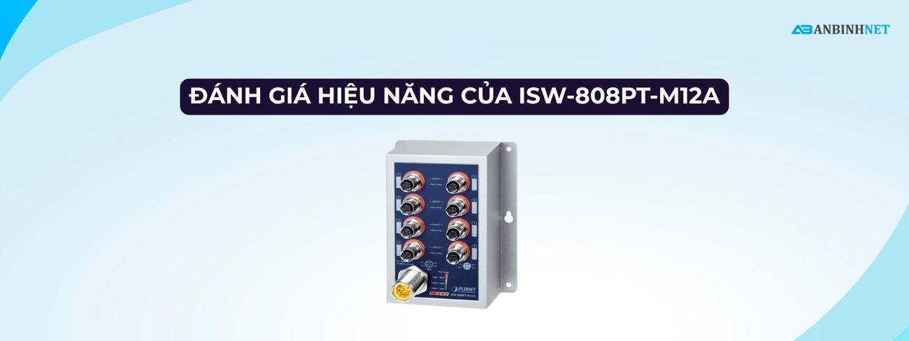 Switch Công Nghiệp Planet ISW-808PT-M12A