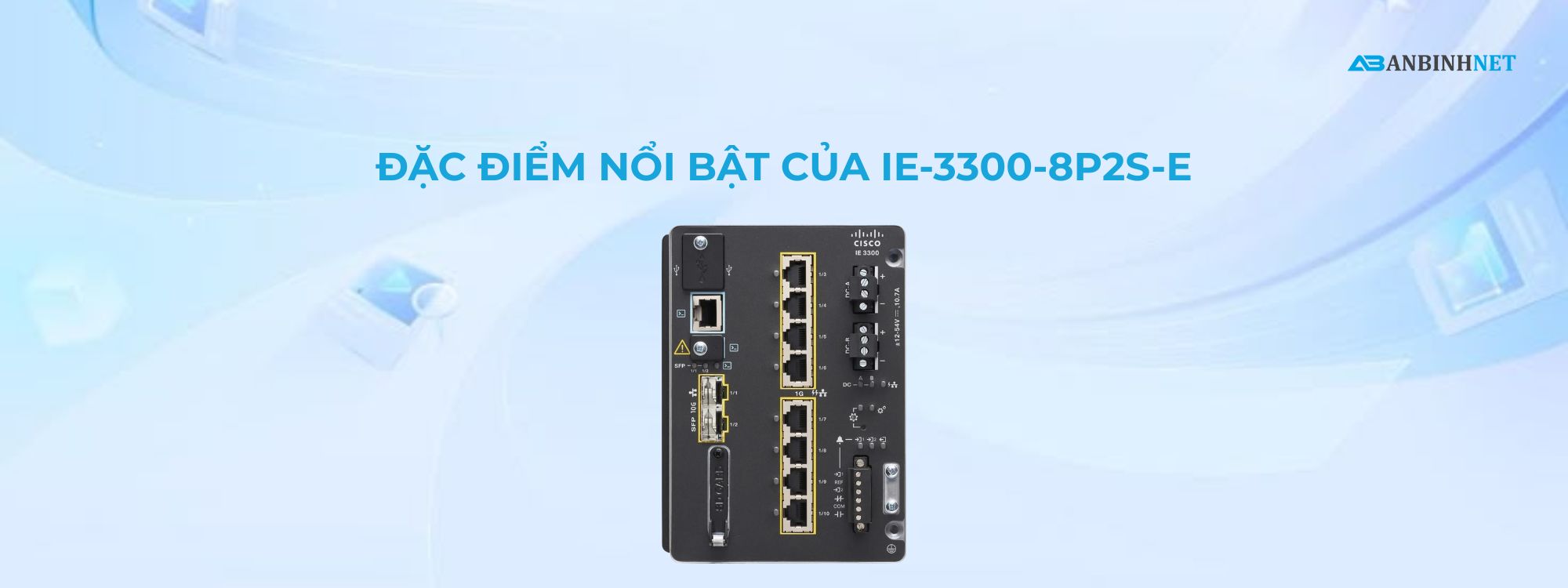 Switch IE-3300-8P2S-E