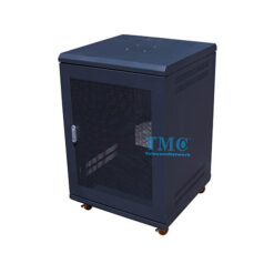TM156BN-B | Tủ Rack TMC 15U Sâu D600 Màu Đen, Cửa Lưới