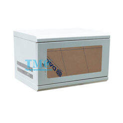 TM640WWM-B | Tủ Mạng TMC Treo Tường 6U D400 Màu Trắng, Cửa Mica