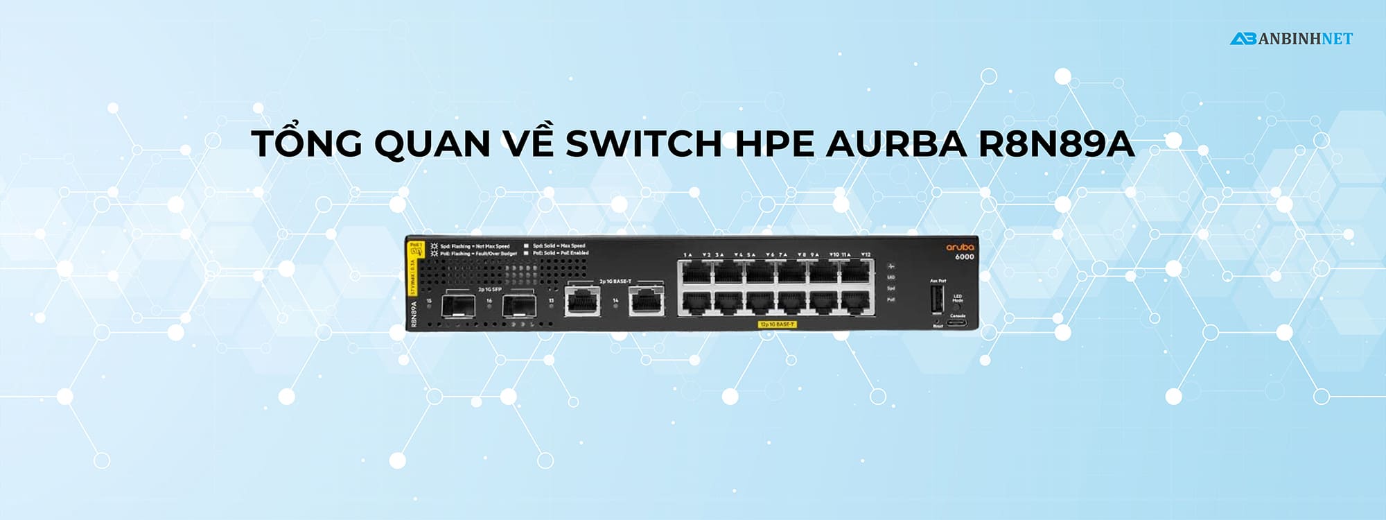 Tổng quan về Switch HPE Aruba R8N89A