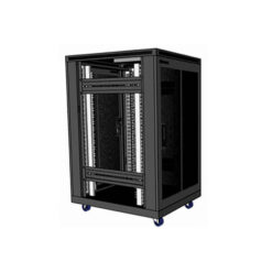 UNR-20UD800 | Tủ Rack UniRack 20U, D800, Màu Đen, Cửa Lưới