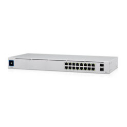 USW-16-POE | Switch Unifi 16 Port 1G RJ45 (8 Port PoE+), 2 Port 1G SFP Uplink
