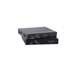 VGA0111-3G | Bộ chuyển đổi VGA sang sợi quang với 1 âm thanh + 1 RS232, 3G