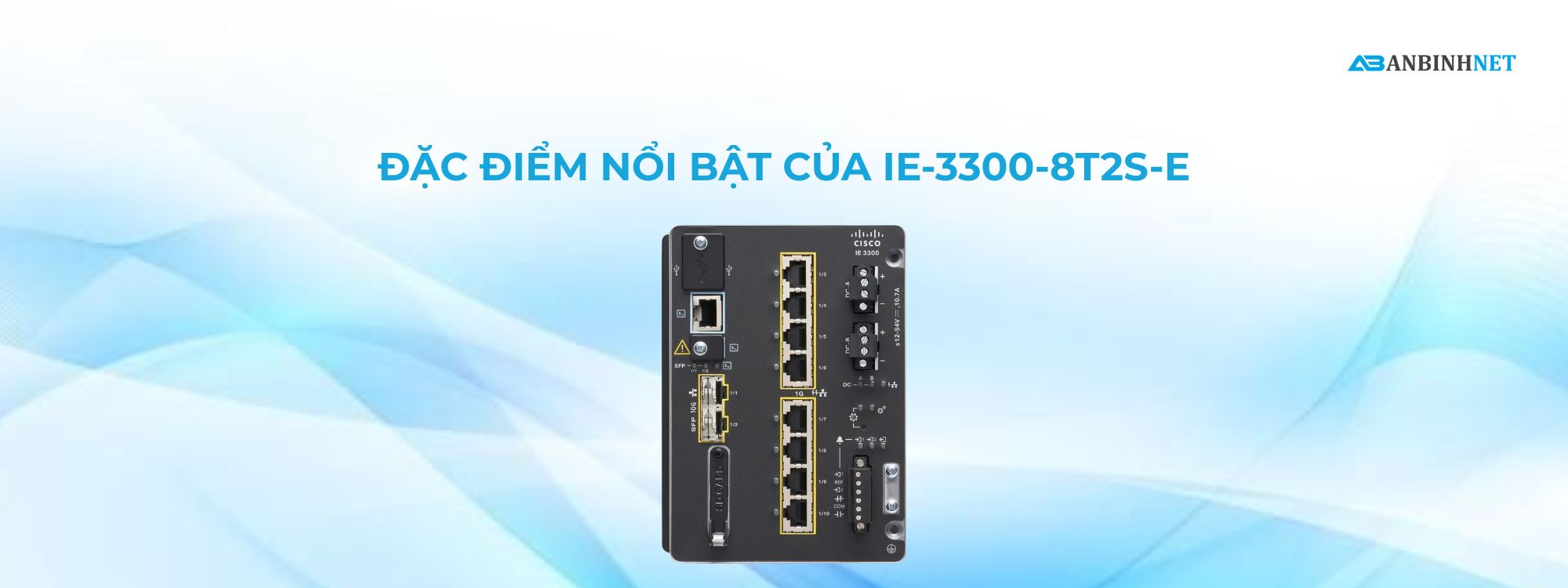 Switch IE-3300-8T2S-E