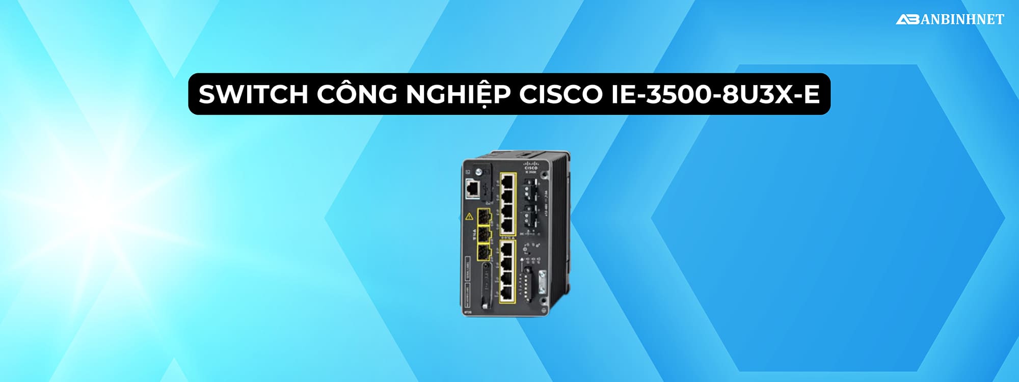Switch công nghiệp Cisco IE-3500-8U3X-E
