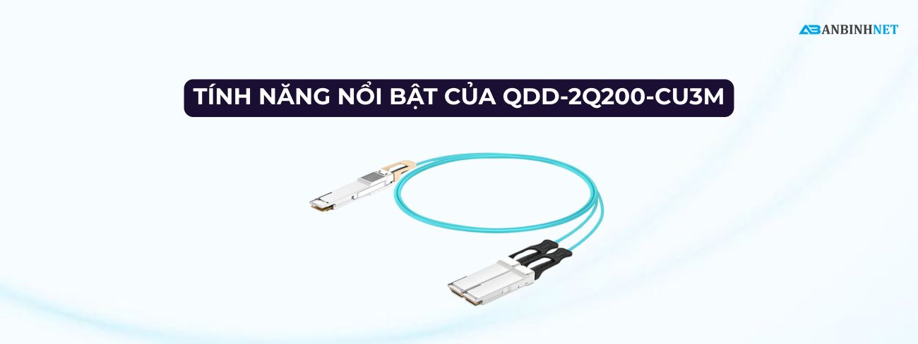 Cáp Cisco QDD-2Q200-CU3M