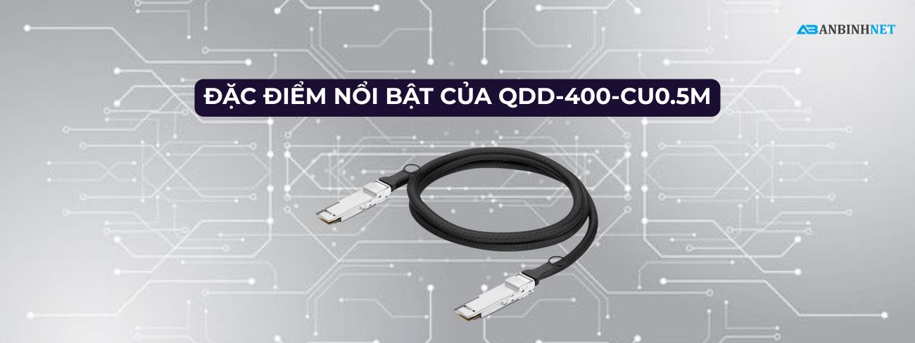 Cáp Cisco QDD-400-CU0.5M