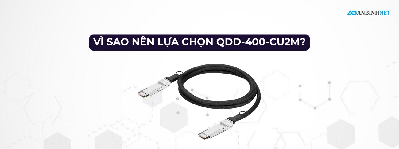 Cáp Cisco QDD-400-CU2M