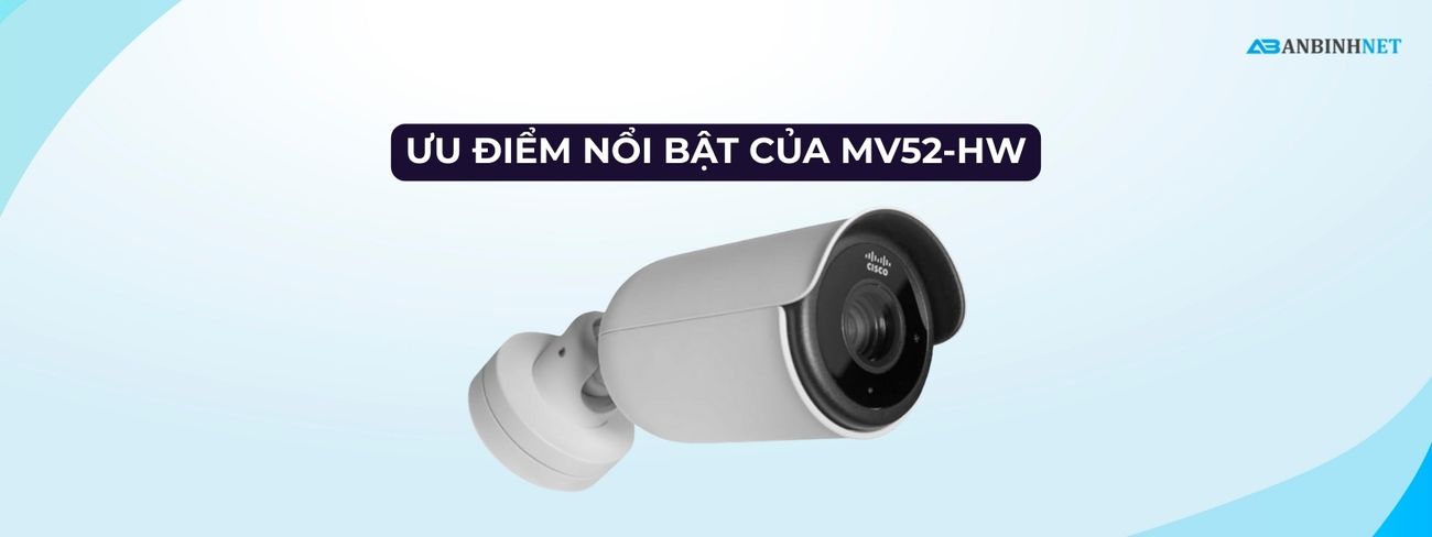 Camera Meraki Cisco MV52-HW
