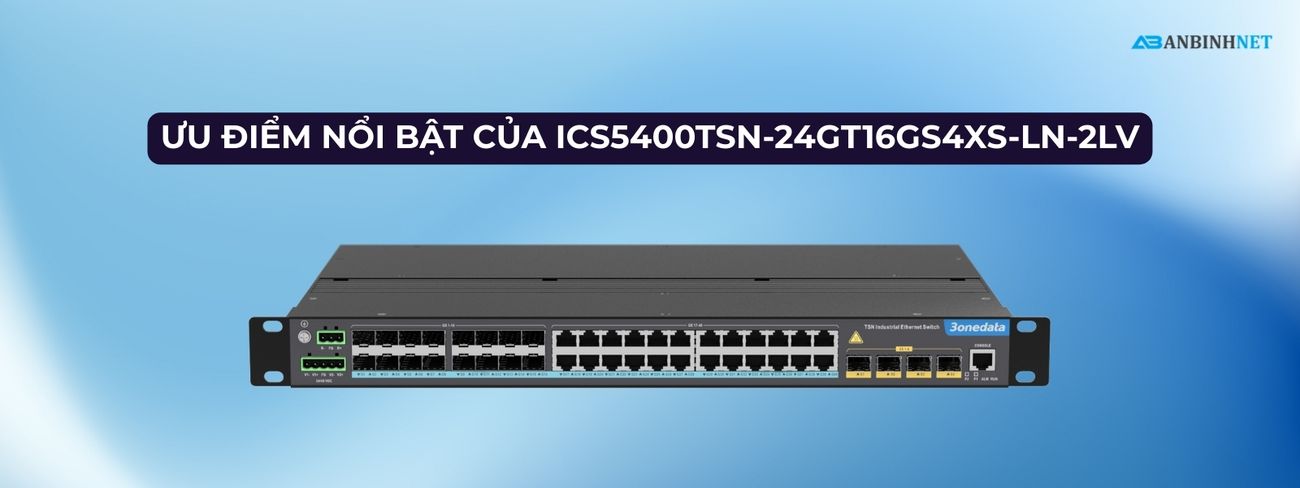 Switch 3onedata ICS5400TSN-24GT16GS4XS-LN-2LV