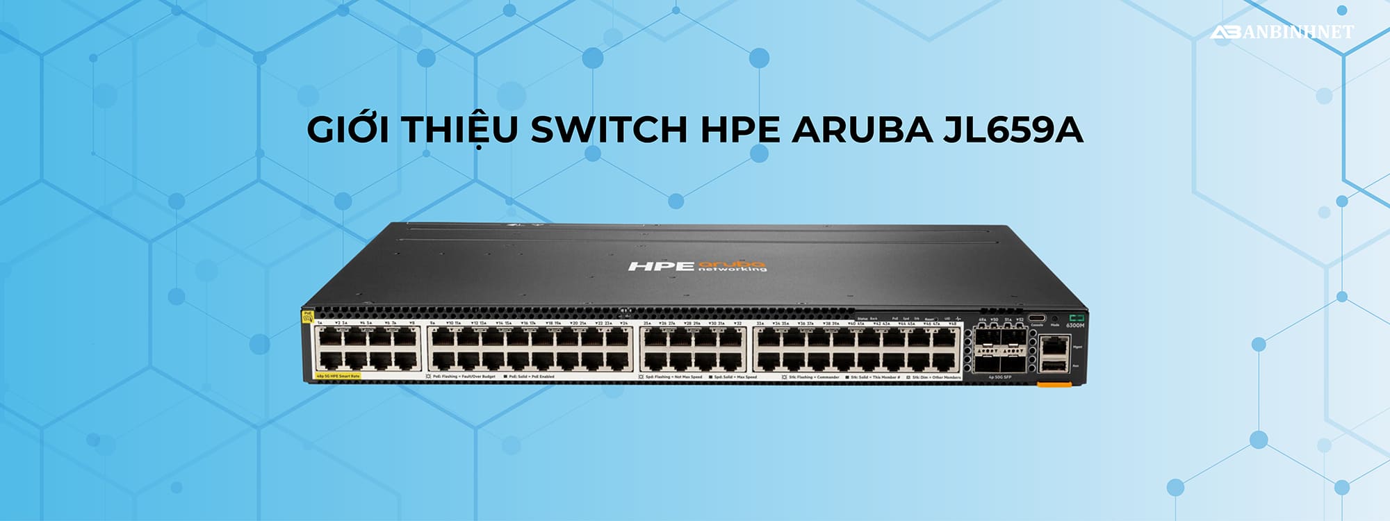 Giới thiệu Switch HPE Aruba JL659A