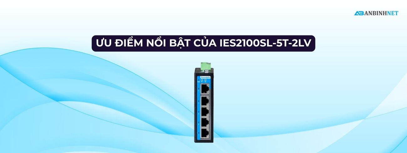 Switch Công Nghiệp 3onedata IES2100SL-5T-2LV