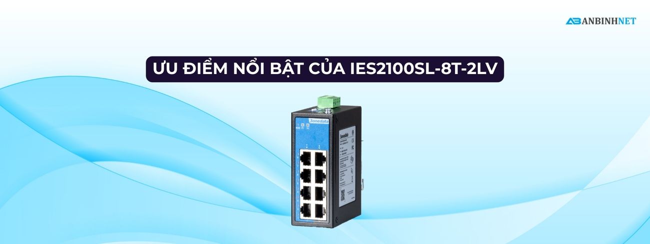 Switch Công Nghiệp 3onedata IES2100SL-8T-2LV