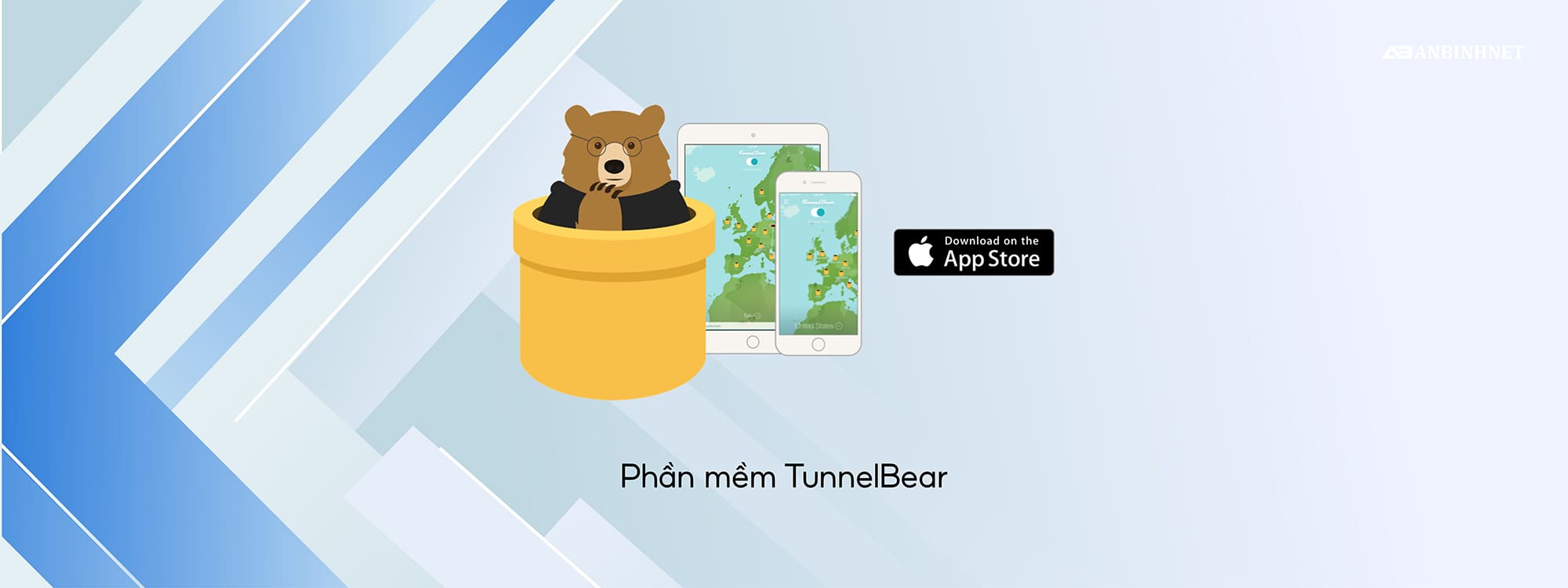 Phần mềm Free VPN TunnelBear