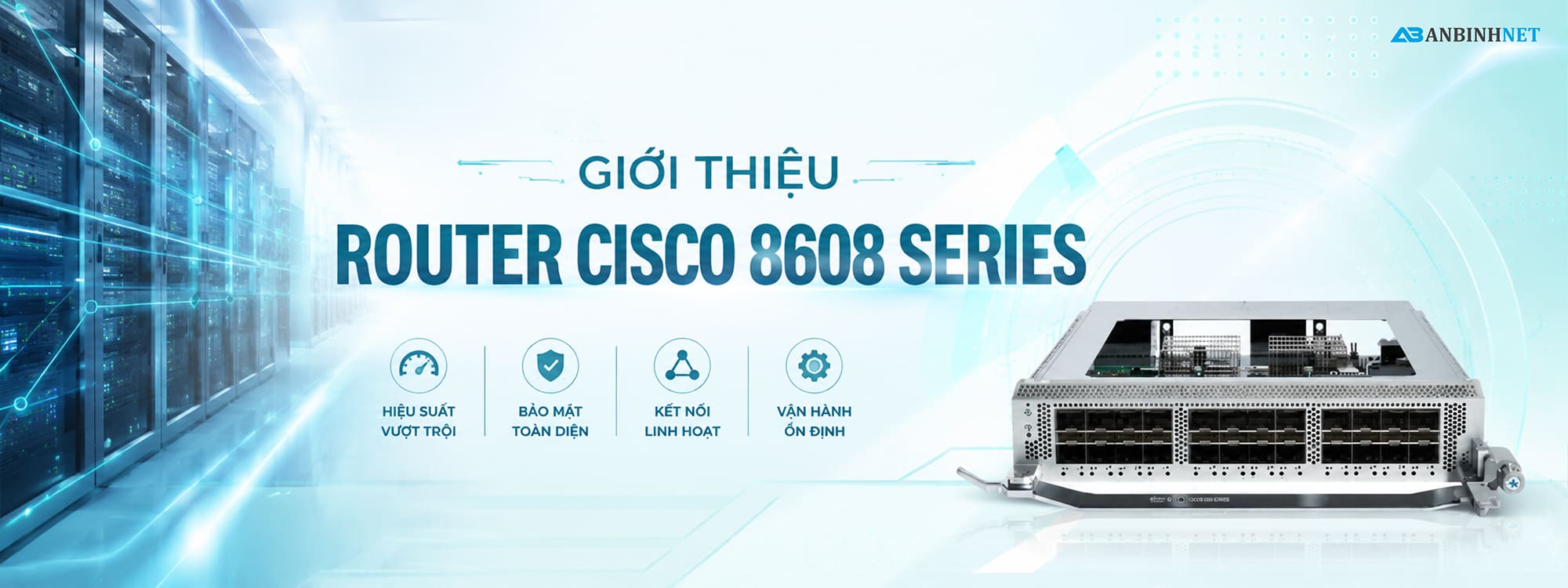 Giới thiệu Router Cisco 8608 Series